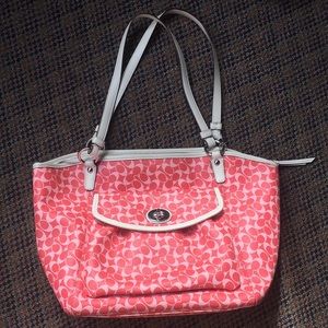 Pink Coach purse